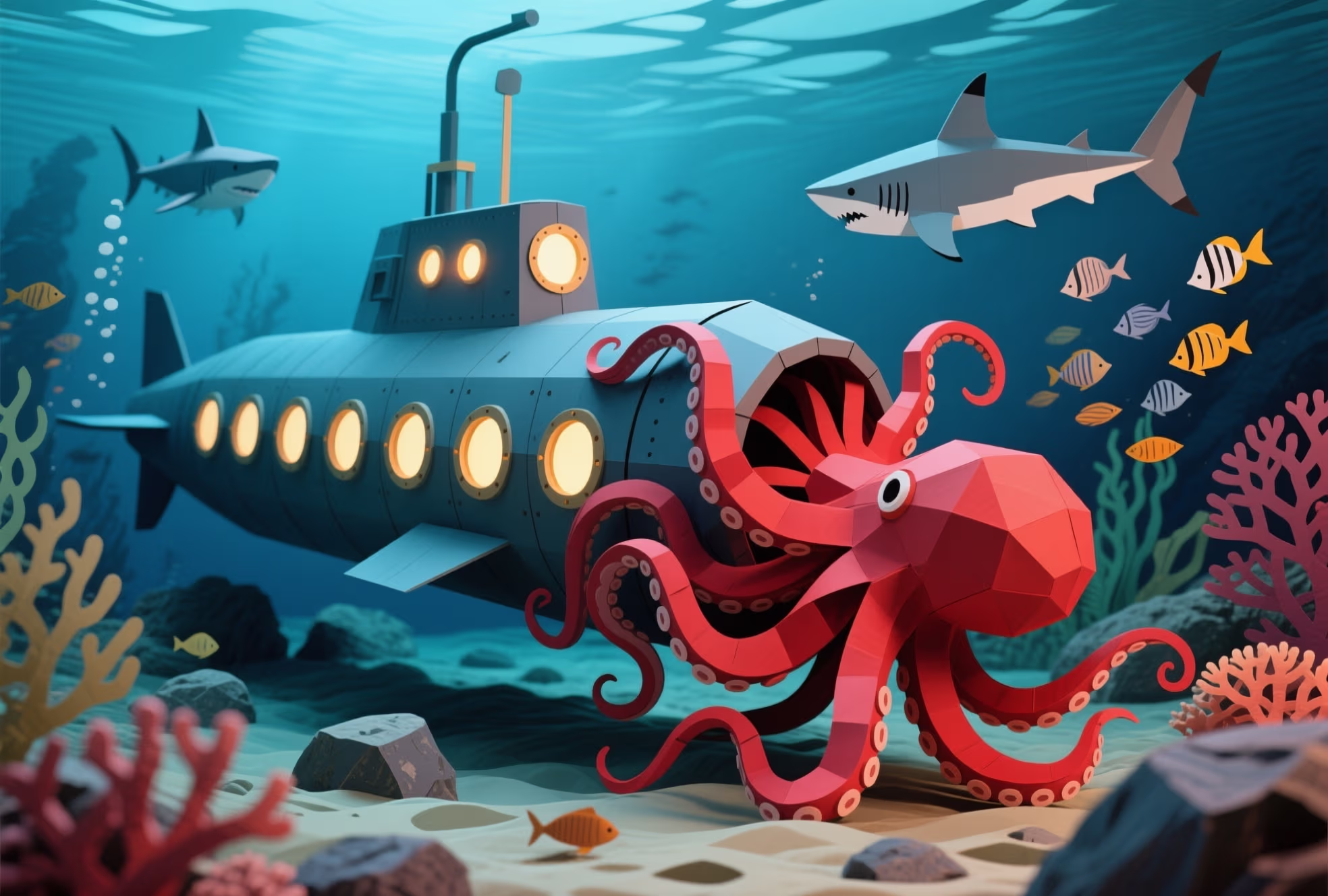 En Världsomsegling Under Havet (Nybörjare)