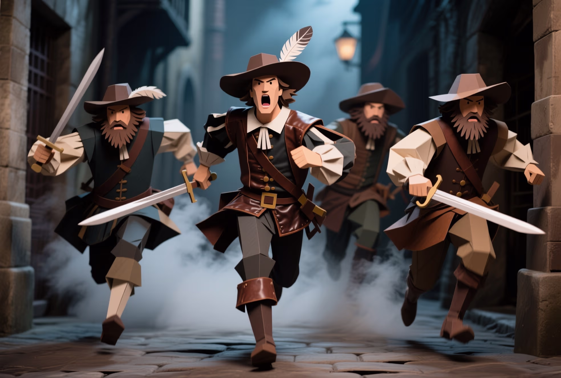 De Tre Musketörerna (Nybörjare)