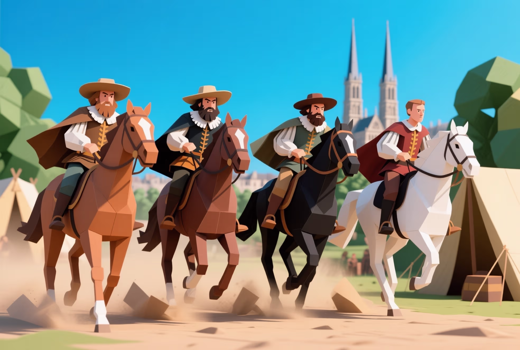 De Tre Musketörerna (Avancerad)