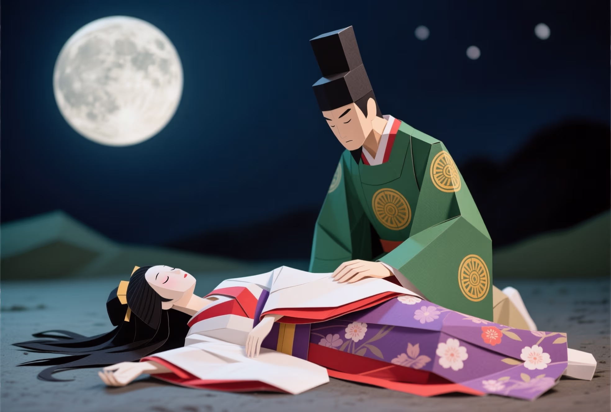 Berättelsen om Genji (Mellannivå)